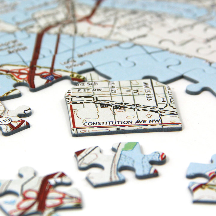 Personalized Street Map Puzzle