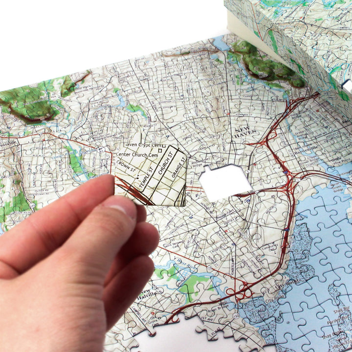 Personalized Street Map Puzzle