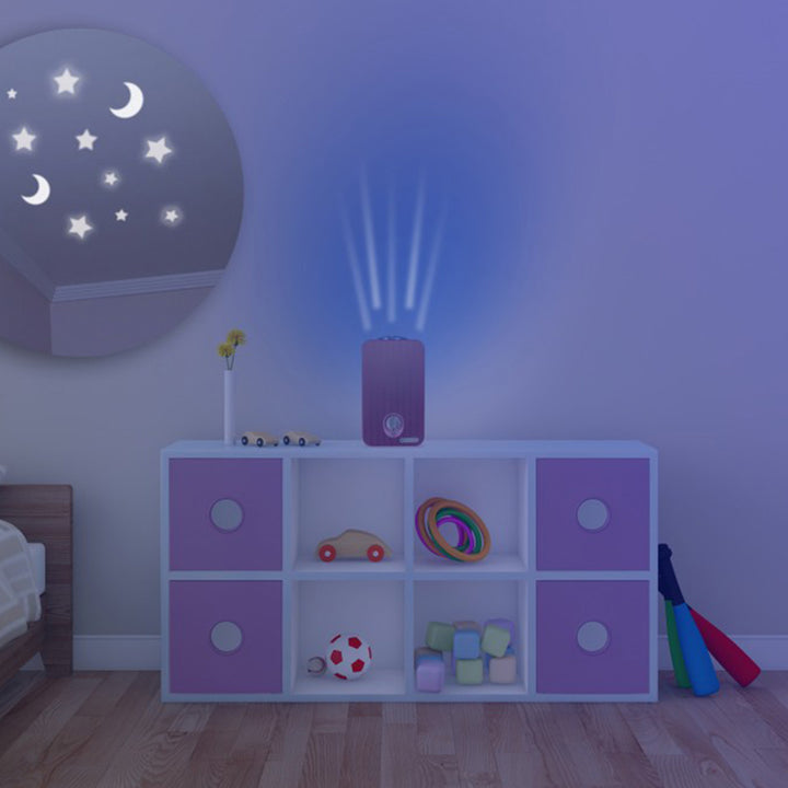 4-in-1 Air Purifier with Night Light Projector