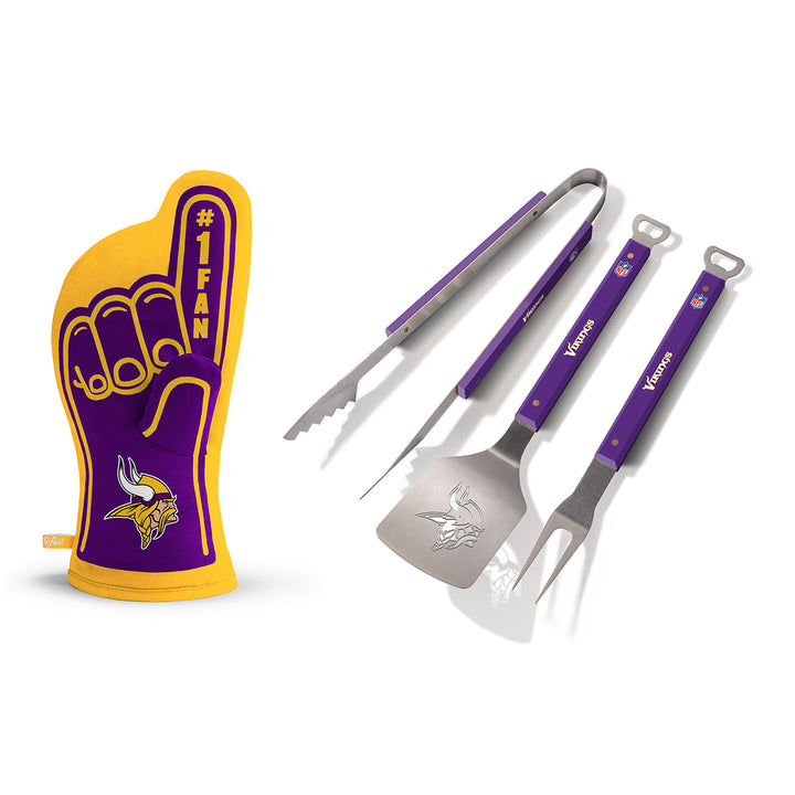 Premium NFL Grill Set