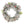 30'' White Flocked Cordless Pre-Lit Indoor/Outdoor Wreath