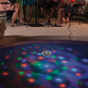 Solar Powered Underwater Light Show