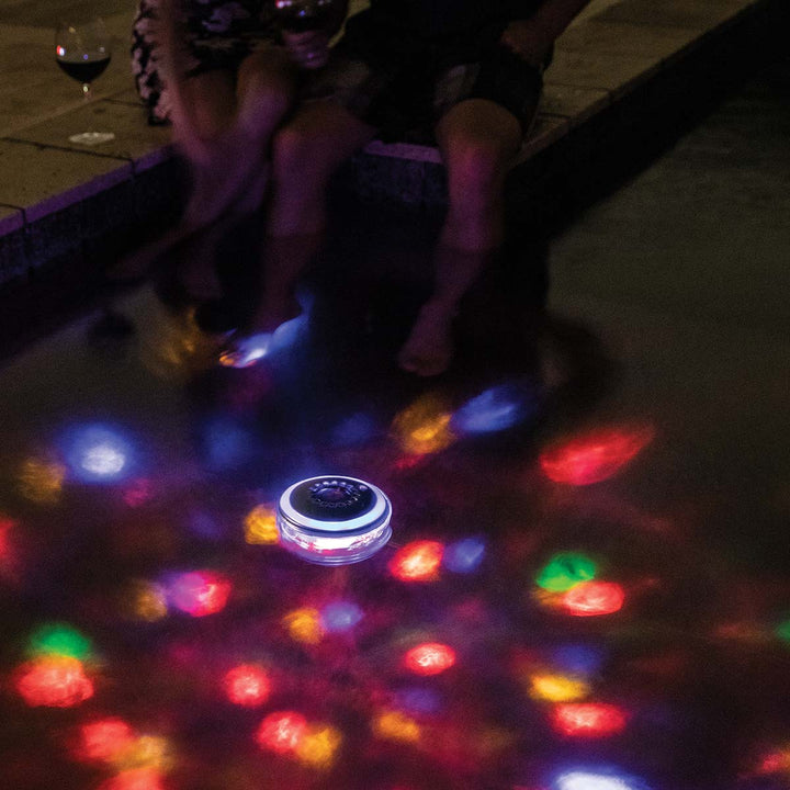 Solar Powered Underwater Light Show
