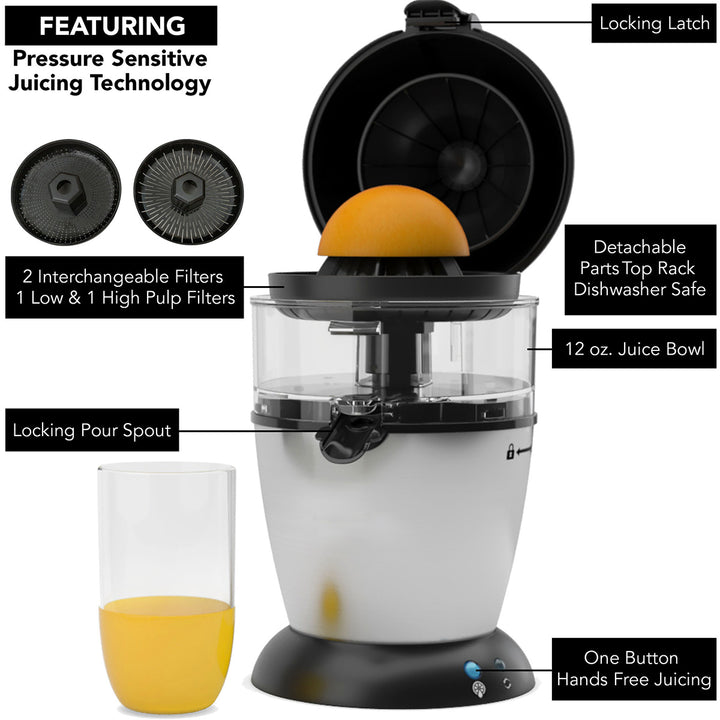 Hands Free Citrus Juicer