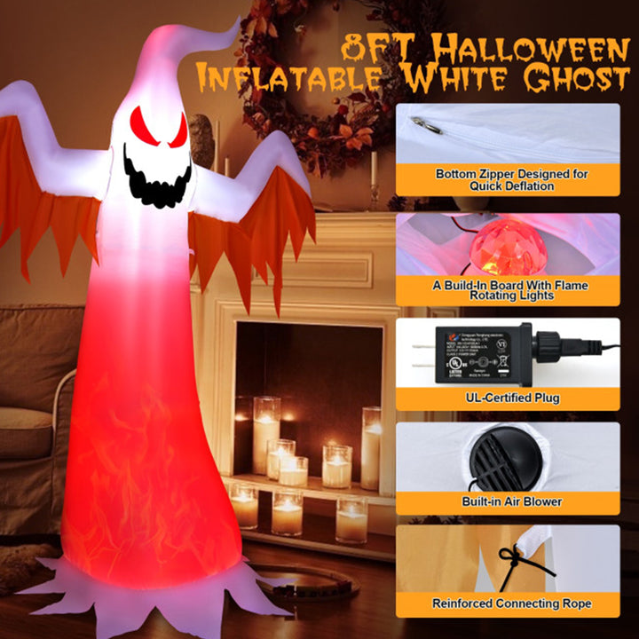 8-Ft. Inflatable Halloween Ghost - product image 10