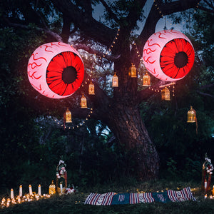 3-Ft. Inflatable Halloween Eyeballs (Set of 2) - primary product image