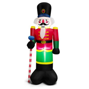 8-Ft. Inflatable Nutcracker Soldier - alternate product image