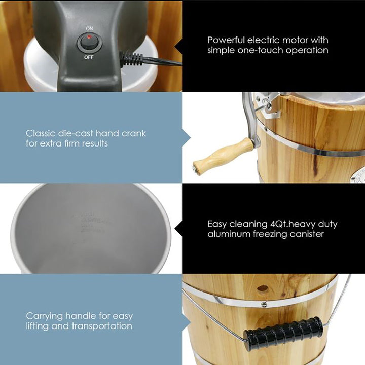 Electric Ice Cream Maker
