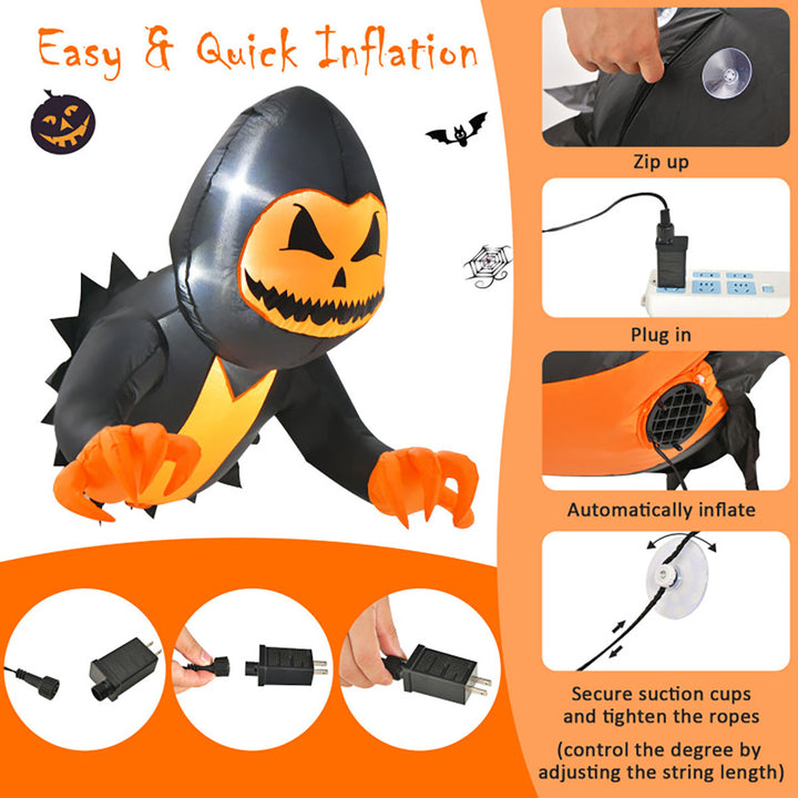 Flying Halloween Inflatable with Suction Cups