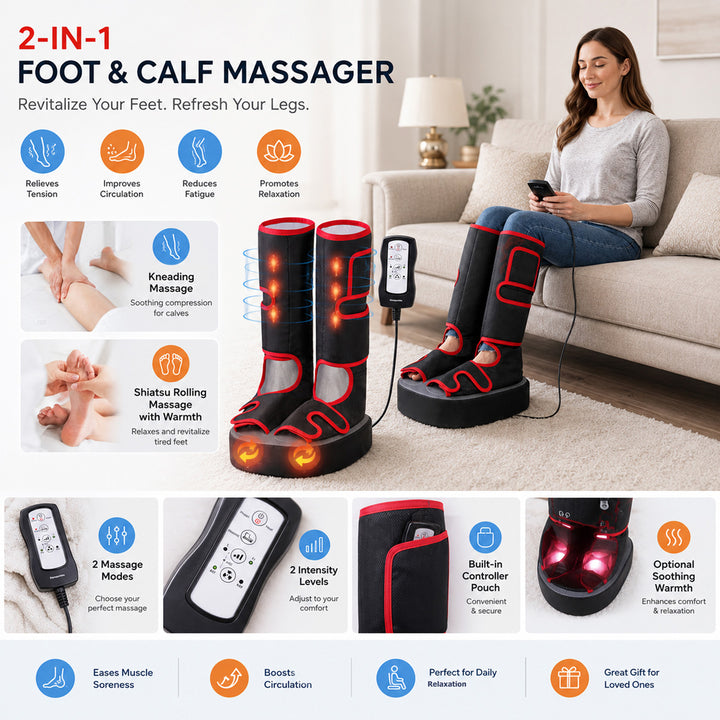 Foot and Calf Air Compression Massager