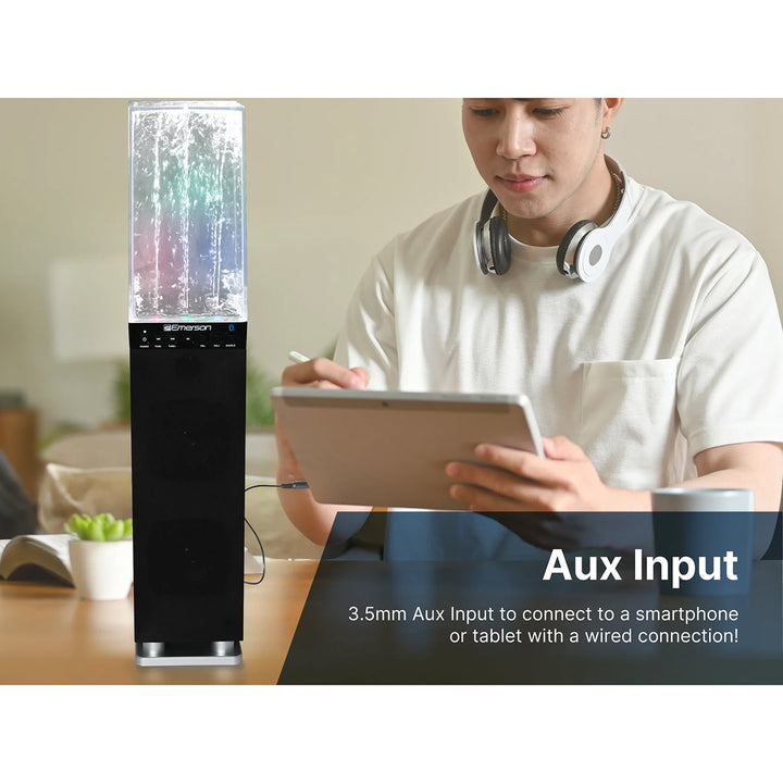Dancing Water Light Bluetooth Speaker