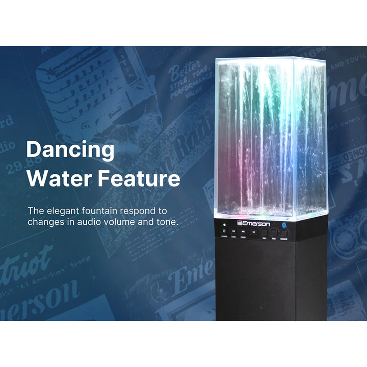 Dancing Water Light Bluetooth Speaker