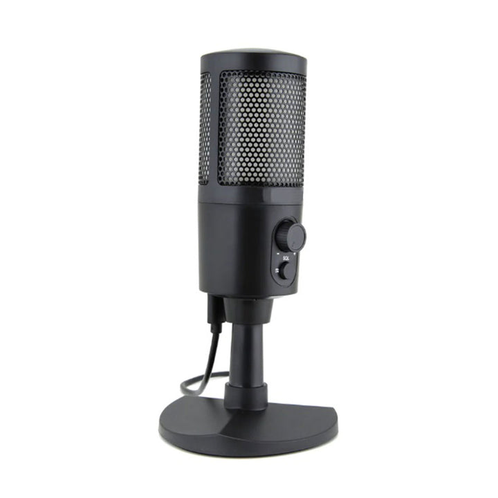 USB Gaming and Streaming Microphone with RGB Lighting