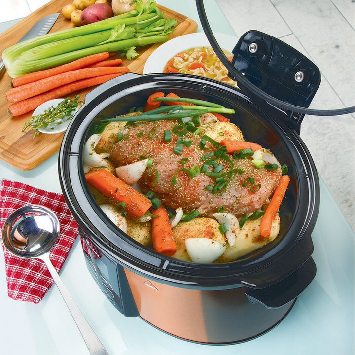 6-Quart Electric Slow Cooker