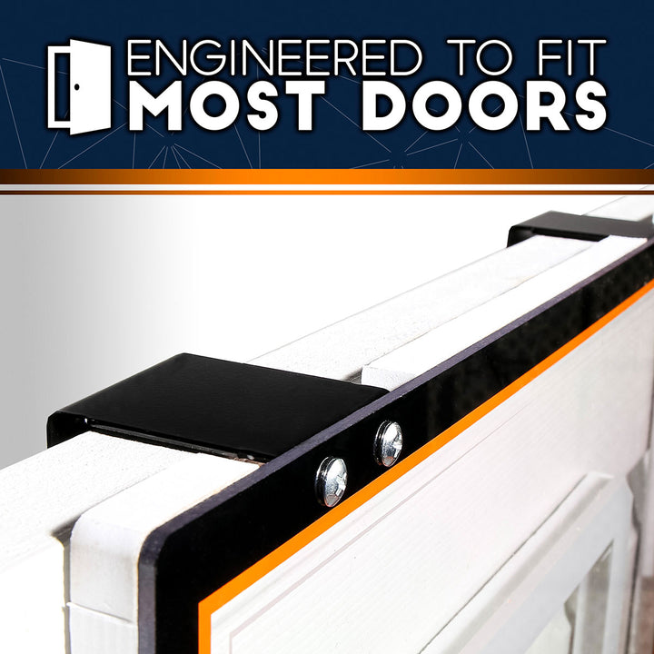Over the Door Basketball Hoop with Electric Return