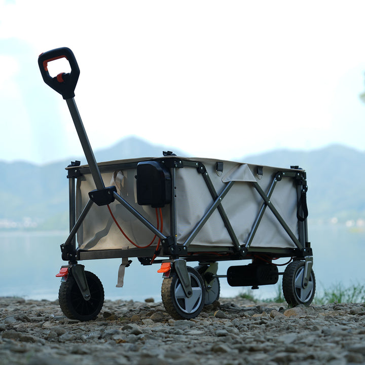 Electric Pull-Assist Utility Wagon