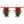 Mixed Cedar and Pine Christmas Chair Back Swags (Set of 2)