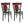 Mixed Cedar and Pine Christmas Chair Back Swags (Set of 2)