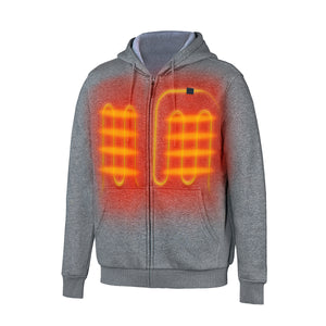 Heated Zip-Up Hoodie - alternate product image