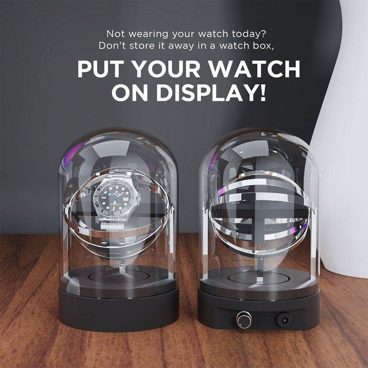 Luxury Glass Automatic Watch Winder