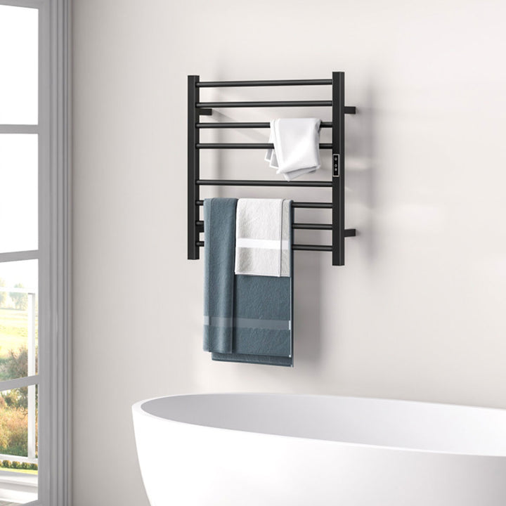 Towel Warmer Rack with LED Display