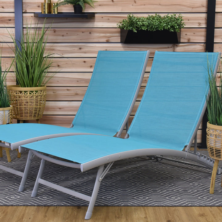 2-Piece Clearwater Loungers