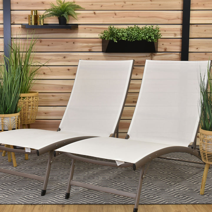 2-Piece Clearwater Loungers