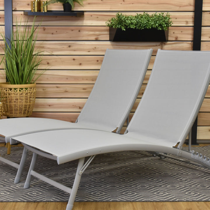 2-Piece Clearwater Loungers