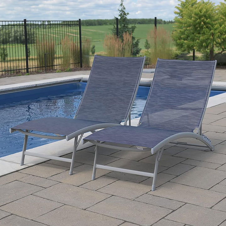 2-Piece Clearwater Loungers