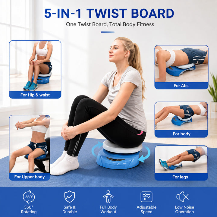 Spin-to-Slim Hula Exerciser