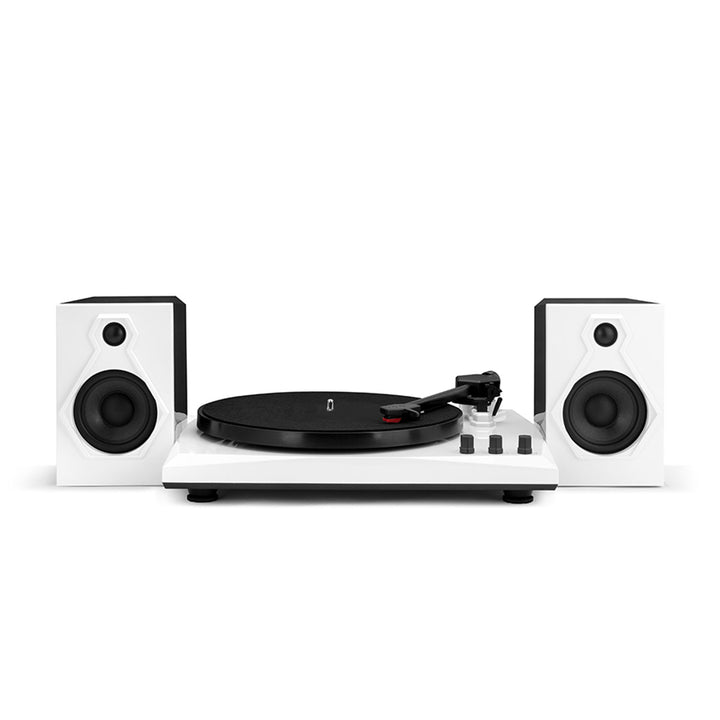 Stereo Turntable System with Speakers