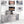 6-Burner Propane Gas Grill Island with Rotisserie and Outdoor Refrigerator