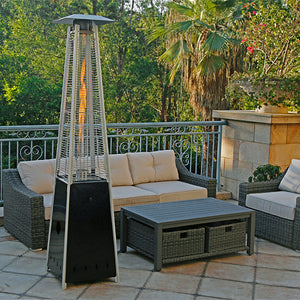 40,000 BTU Pyramid Floorstanding Patio Heater