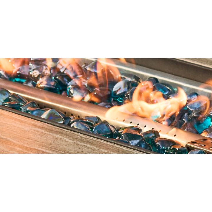 60,000 BTU Rectangular Propane Fire Pit
