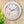Margaritaville Indoor/Outdoor Wall Clock with Temperature