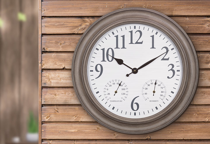 26.2'' Indoor/Outdoor Wall Clock