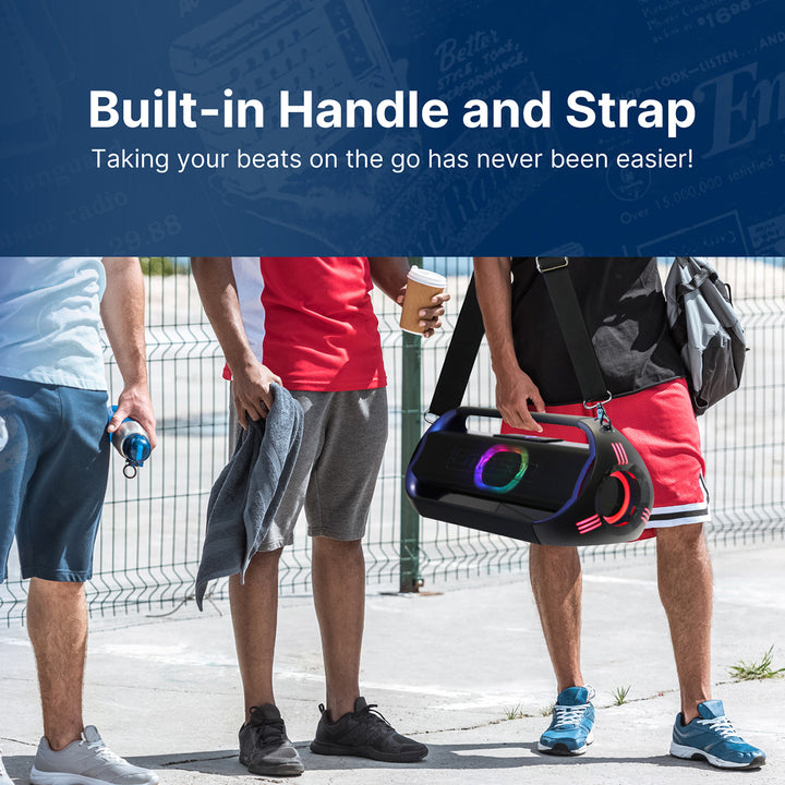 Portable Bluetooth LED Party Speaker