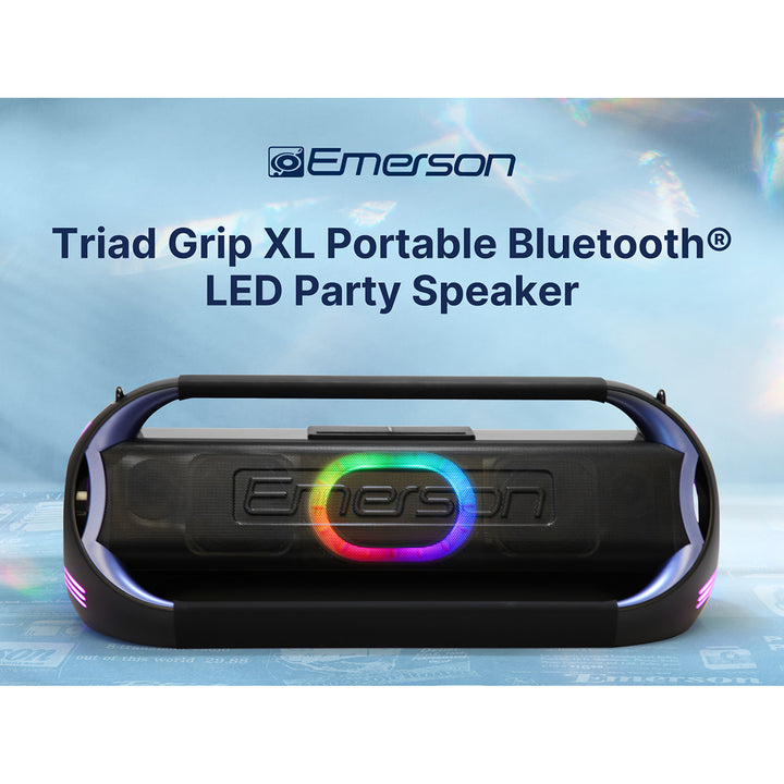 Portable Bluetooth LED Party Speaker