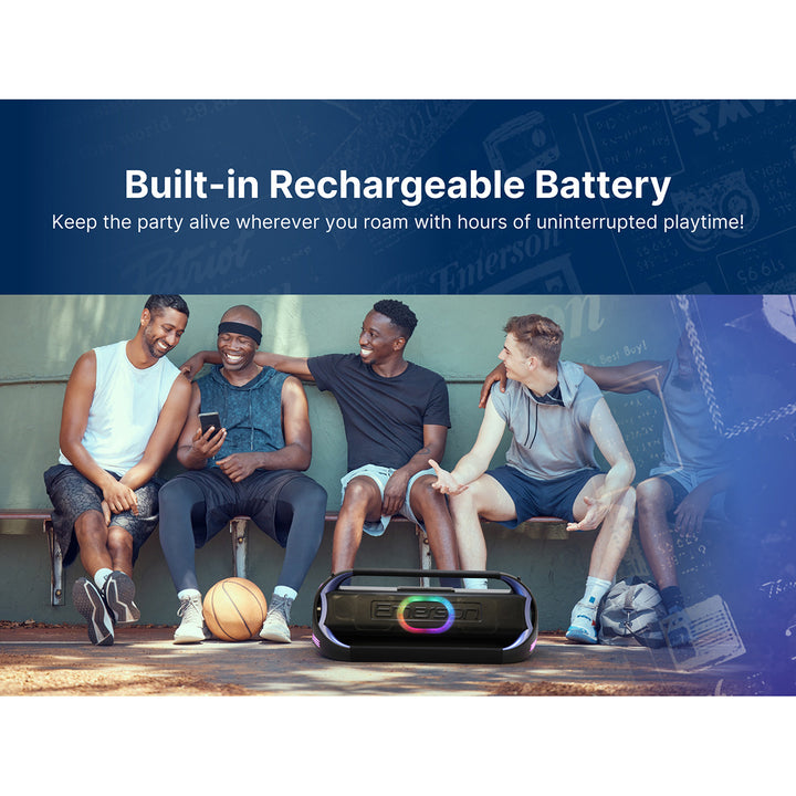 Portable Bluetooth LED Party Speaker