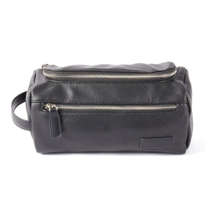 Premium Leather Toiletry Bag