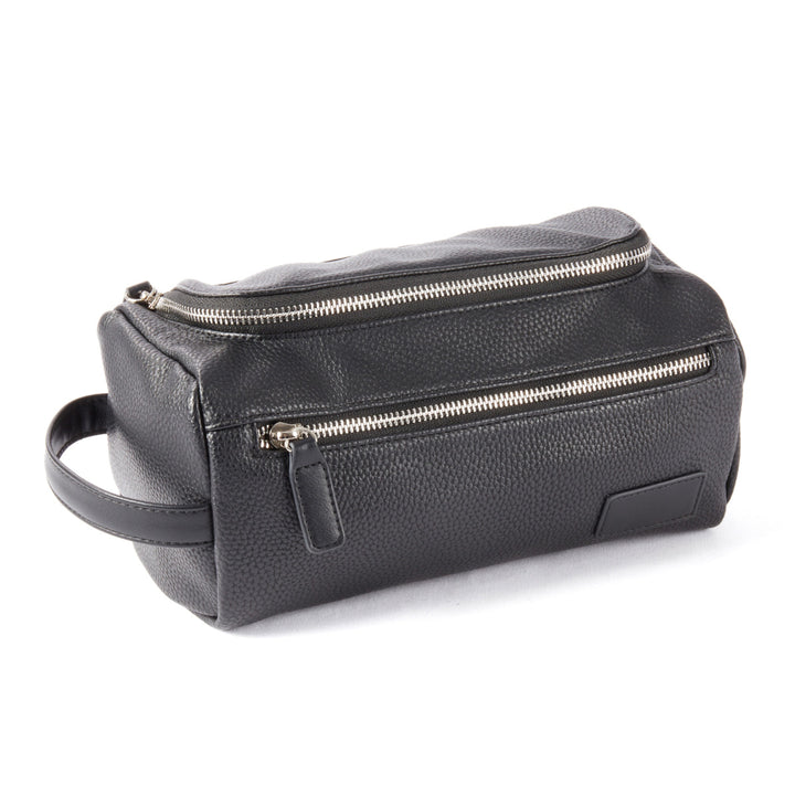 Premium Leather Toiletry Bag