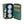 9 Pc. Green Leather Travel Golf Set with Zipper Closure