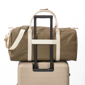 Water and Tear-Resistant Vinyl-Coated Nylon Duffel Bag