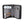 9 Pc. Black Leather Travel Golf Set with Flask