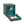 Single Watch Winder in Hunter Green Leather