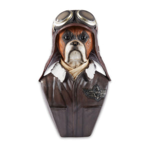 Collectible Resin Flight Deck Dog