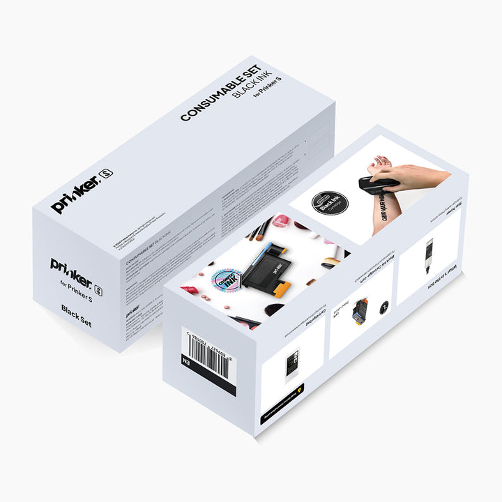 Ink Cartridge Kit for Deluxe Portable Tattoo Printer
