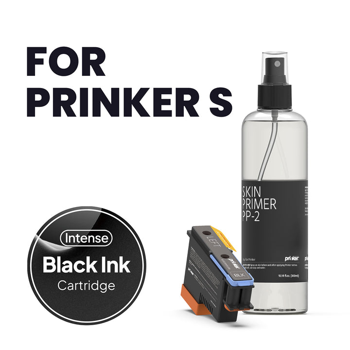 Ink Cartridge Kit for Deluxe Portable Tattoo Printer