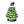 8'' NFL LED Ceramic Christmas Tree