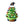 8'' NFL LED Ceramic Christmas Tree